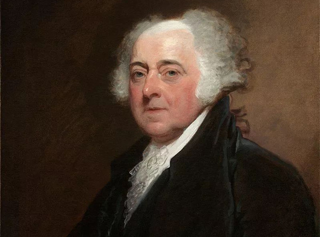 约翰·亚当斯(john adams,1735-1826),美国政治家,开国元勋,曾担任