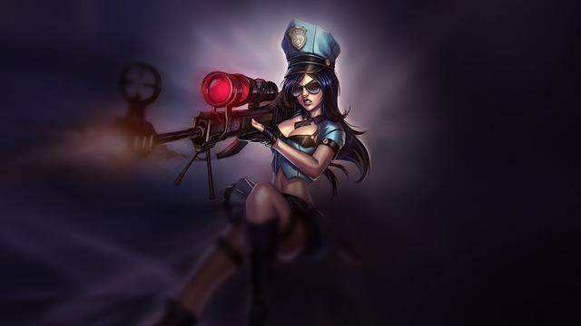 英雄联盟皮城女警英文台词lol凯特琳说过的话